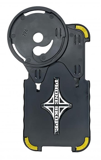 Phone Skope C1I12 Phone Case iPhone 12 Recording Adapter Reinforced ABS Plastic Black/Yellow