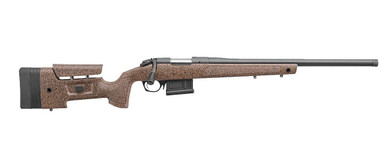BERGARA B-14 HMR .22-250 REMINGTON 24" 3RD BROWN MINI CHASSIS