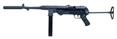 MAUSER MP-40 CARBINE .22 LR 16.3Ä? BARREL 10-ROUNDS BLACK FAUX SUPPRESSOR
