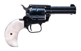 Heritage Rough Rider .22 Lr/.22 Wmr 3.5" 6rd Black Bh Pearl