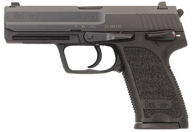 Hk .40sw 4.25" 3-10rd Black Usp 40 V1 Da/sa Bbl Ns