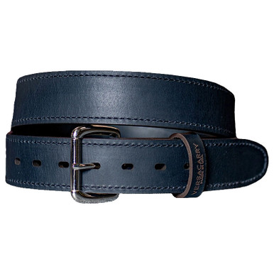 Versacarry Double Ply Leather - Belt 46"x1.5" Heavy Duty Black
