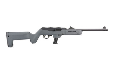 Ruger PC Carbine, 9mm Luger, 16.1" Barrel, 10rd, Gray Adj Ghost Ring, Magupl Backpacker Stock