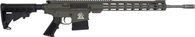 Great Lakes Firearms & Ammo Ar10 Rifle 6.5 creedmoor 20" 10Rd Pursuit Green Camo
