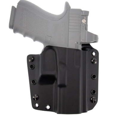 Galco Corvus Belt/IWB Holster for GLOCK 17 With TLR-1 Black