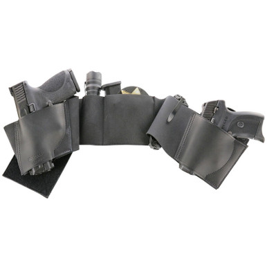 Galco Underwraps Elite Belly Band Holster Ambidextrous L Black