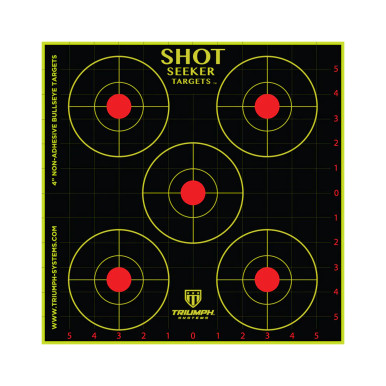 Triumph Systems Shot Seeker, Triumph 5pk - 14.5"x9.5" 3-reactive