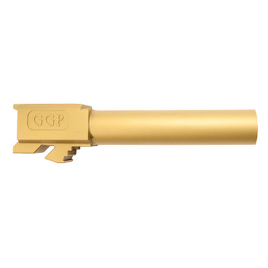 Grey Ghost Precision Match Grade Barrel for Glock 19 Gen 5 9mm Luger TiN
