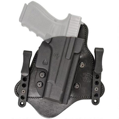 Comp-Tac MTAC Holster HK VP9 IWB Hybrid Right Handed Leather/Kydex Black