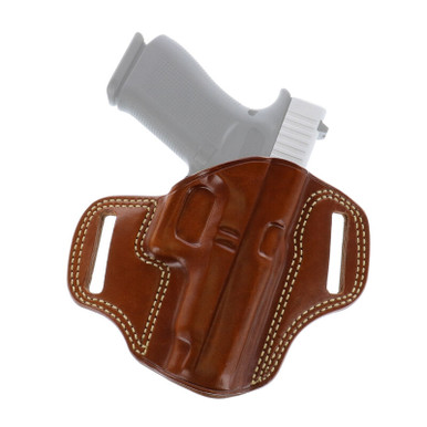 Galco Combat Master Right Hand Leather Belt Holster for Walther PPQ M2 Tan