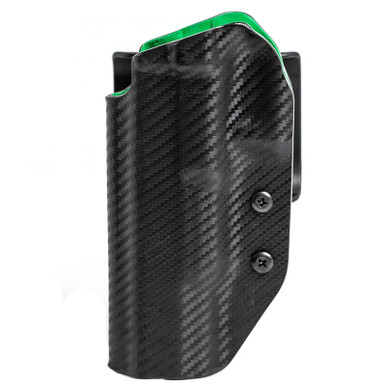 Uncle Mike's Range/Competition Belt Slide Holster fits STI Edge/DVC Limited OWB Left Hand Polymer Black