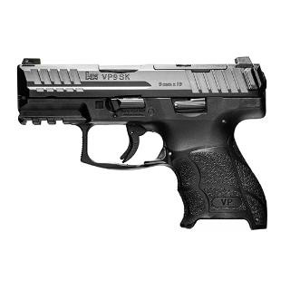 HK VP9SK SUBCOMPACT OR 9MM 3.39" 10RD BLACK NIGHT SIGHTS