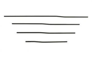 Aero Precision Gas Tube, Pistol Length, Melonited, Anodized Black, Pistol Length