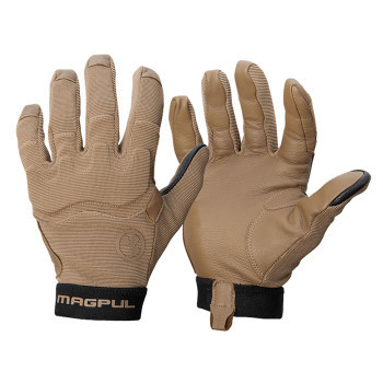 Magpul MAG1015-251 Patrol Glove 2.0 Coyote Nylon w/Leather Palms Large