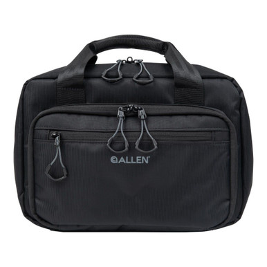 Allen Company Double Pistol Bag, 2-Sub Compact Handguns Under 6“, Black