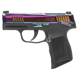 SIG SAUER P365 380ACP 3.1" OR (2) 10RD RAINBOW/BLACK