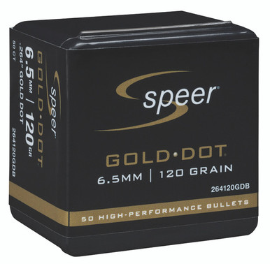 Cci Gold Dot 264 Cal .26 120 GR Bonded Soft Point 50 264120Gdb