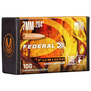 FEDERAL BLT FUSION 7MM 140GR (.284) 100/4
