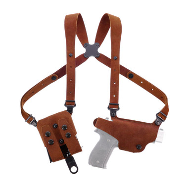 Galco Classic Lite 2.0 Shoulder for Colt 1911 3-5 Inch Barrels and Clones Holster Right Hand Leather Natural