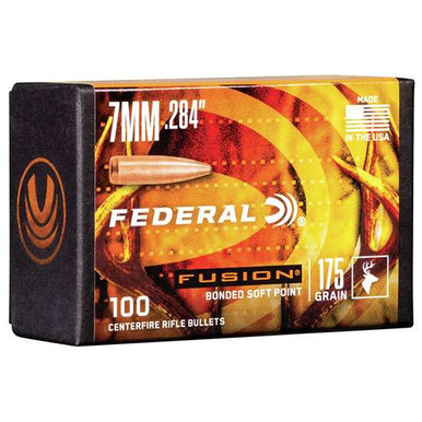 FEDERAL BLT FUSION 7MM 175GR (.284) 100/4