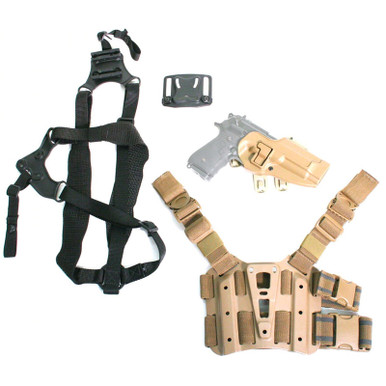 BLACKHAWK SERPA S.T.R.I.K.E. Combo Kit Beretta 92 Series Right Hand Coyote Tan