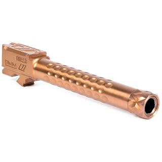 ZEV TECHNOLOGIES MATCH GRD BARREL G17 GEN5 THREADED BRONZE