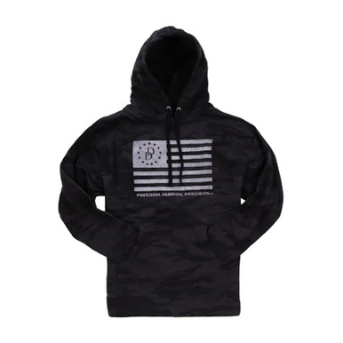 DANIEL DEFENSE DISTRESSED FLAG HOODIE LARGE