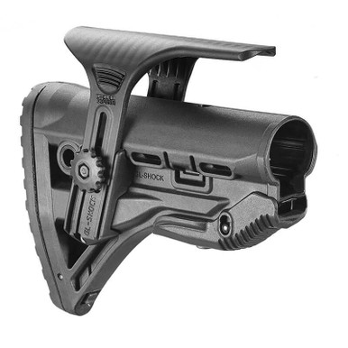 F.A.B. DEFENSE GL-SHOCK CP M4/AR15 BUTTSTOCK W/CHEEK REST