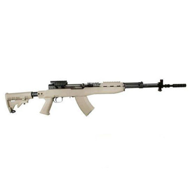 TAPCO Intrafuse T6 SKS Stock System Collapsible Stock/Pistol Grip/Picatinny Rail Upper Hand Guard Polymer Flat Dark Earth