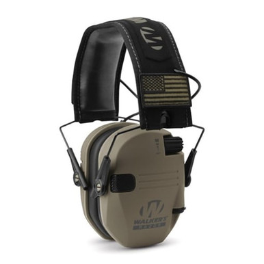 WALKERS RAZOR SLIM FDE ELECTRONIC MUFF PATRIOT