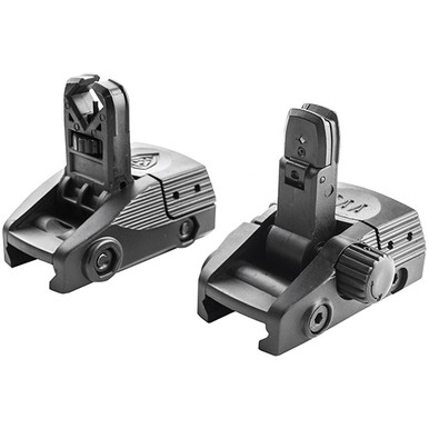 CAA BACK UP SIGHT SET FRONT AND REAR PIC RAIL