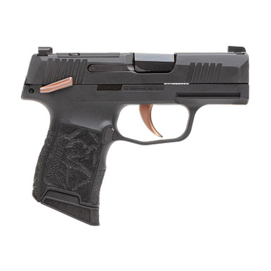 Sig Sauer P365 ROSE .380 Auto 3.10" Barrel 10-Rounds Black / Rose Manual Safety 365-380-ROSE-MS