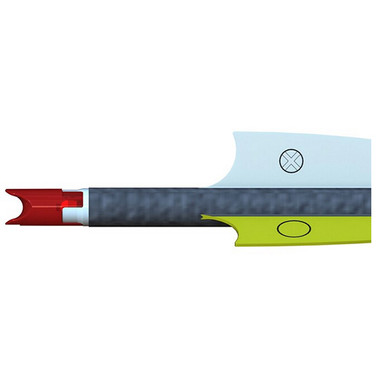 TEN POINT ALPHA NOCK MOLDED RED