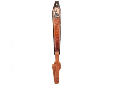 HUNTER COBRA QUICK-ADJUST SLING FITS 1" SLING SWIVELS SUEDE-LINED LEATHER