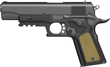 Recover Tact. Cc3p 1911 - Grip/rail Black Frame W/panels