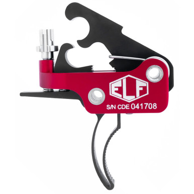 Elftmann Tactical ELF Match Curved Trigger AR-10 Adjustable 2.75-4 lbs