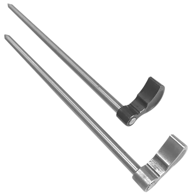 Samson Crescent Enhanced Ejection Rod for Ruger Wrangler Black