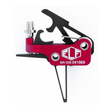 Elftmann Trigger Ar-15 3-gun - Straight Finger Adj 2.75-4lbs.