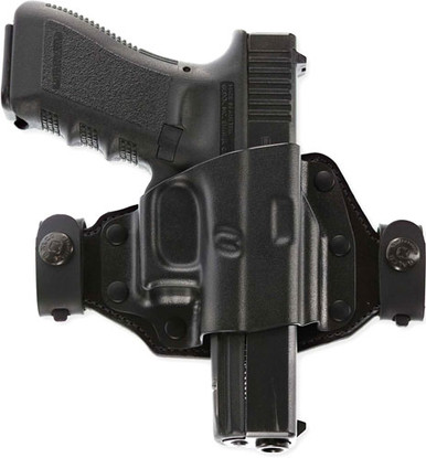 Galco Quick Slide Belt Holster Right Hand Hybrid S&w M&p 9/40 Black