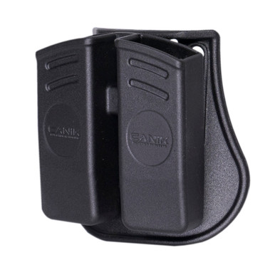 Canik Double 2 Mag Pouch 9mm Polymer/black