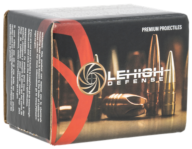 Lehigh Defense Xtreme Penetrator Bullets 44 Caliber (429 Diameter) 220 Grain Solid Copper Fluid Transfer Monolithic Lead-Free Box of 50