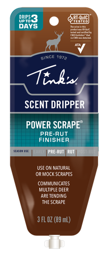 Tinks Power Scrape, Tinks W5978 DispDripper Scrape Pre-rut