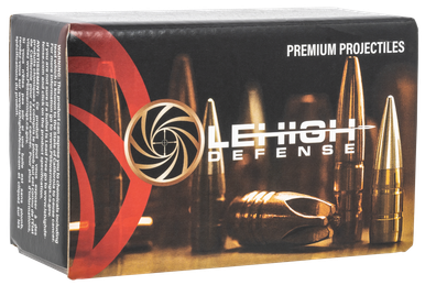 Lehigh Defense Bullets 44 Caliber (429 Diameter) 265 Grain Solid Copper Wide Flat Nose Lead-Free Box of 50