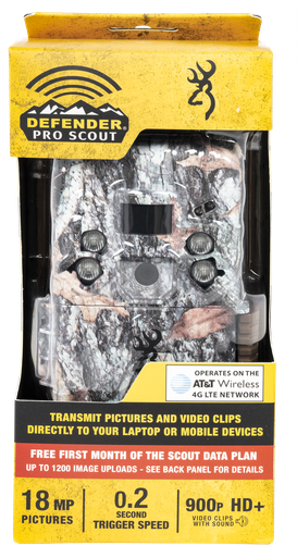 Browning Trail Camera Defender Wireless Pro Scout ATT
