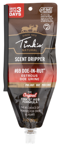 Tinks #69, Tinks W6376Disposable Scent Dripper #69 Doe In