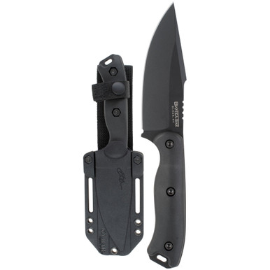 Kabar Becker Black Harpoon - 4.5" Fixed W/ Celcon Sheath