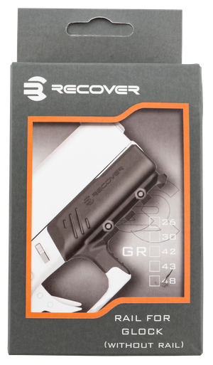 Recover Innovations Inc Rail Adapter, Rec Gr48-01 Rail Glk 48 Full Size Rail