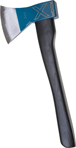 Woox Ax Thunderbird 14" Handle - 4" Bld Blue Head Throwning Axe