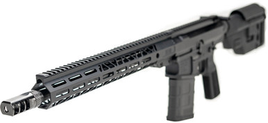 Faxon Sentinel Ar-10 Rifle - 8.6 Blackout 16" 5rd Black Bbl. B5 Stock