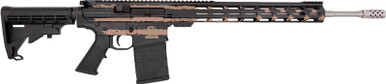 Great Lakes Firearms & Ammo Ar10 Rifle 6.5 Creedmoor 20" 10rd Desert Flag S/s
